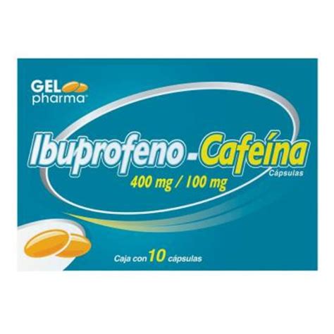ibuprofeno con cafeina